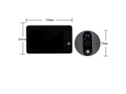 Laxiscreed Campainha Wifi Inteligente Com Vídeo Hd 1080p E Ângulo De Visão De 120°