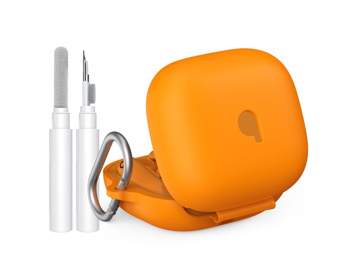 Capa Protetora Halinuia Silicone Integrado 2 Escovas Modelo Wg179 (compatível Beats Powerbeats Pro 2)