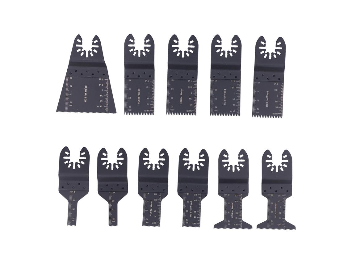 Lâminas de Serra Oscilante 11pcs para Ferramenta Multiferramenta Primerox