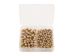 Alfinetes Costura Pérola Dourada 300un