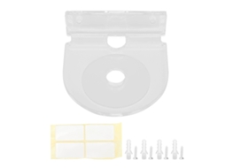 Suporte de Parede Transparente em Acrílico para Alto falante Bluetooth, Webcam, Celular, Brinquedo Ou Similar. AQUAFORGE