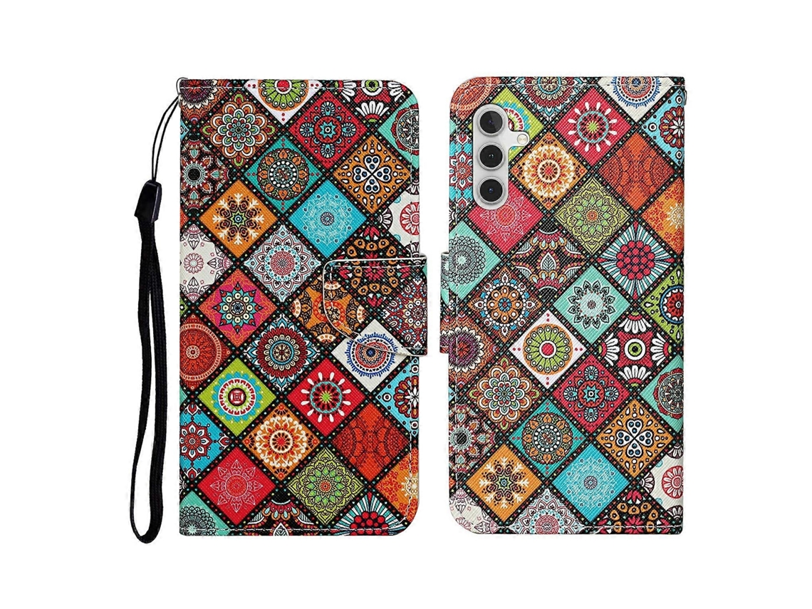 Capa Couro Alça Para Samsung Galaxy A17 5g, Elysve