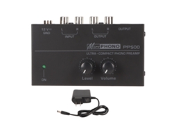 Aetheria pré amplificador Phono para Toca discos com Controle de Volume Independente Ultra Baixo Ruído 100 240v Plug Us