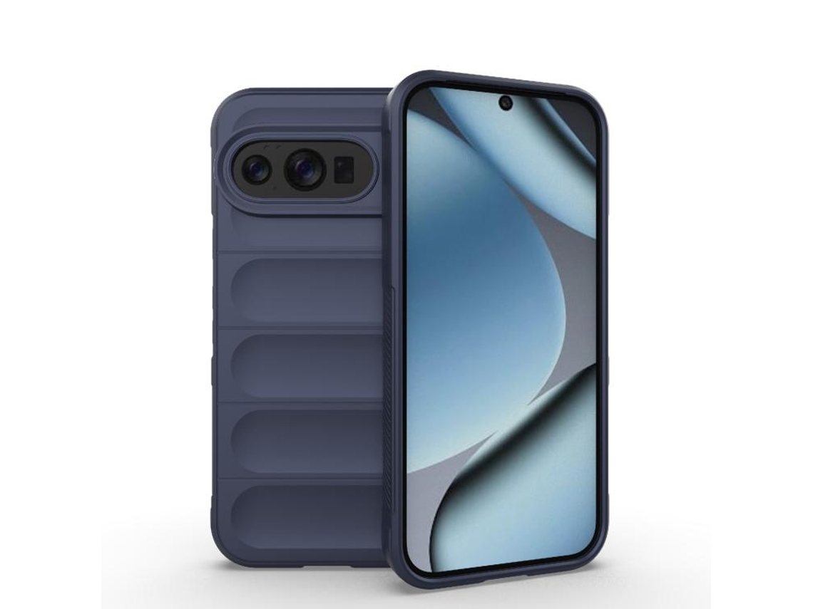 Capa De Silicone Para Google Pixel 10 (azul Escuro) Gertiz