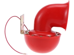 Buzina Elétrica Potente Em Formato De Caracol Metálico Para Carros E Caminhões.