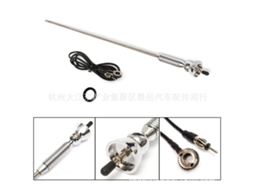 Lurelia Antena De Rádio Para Carro, 213 G, 53,5 Cm, Universal, Prateado
