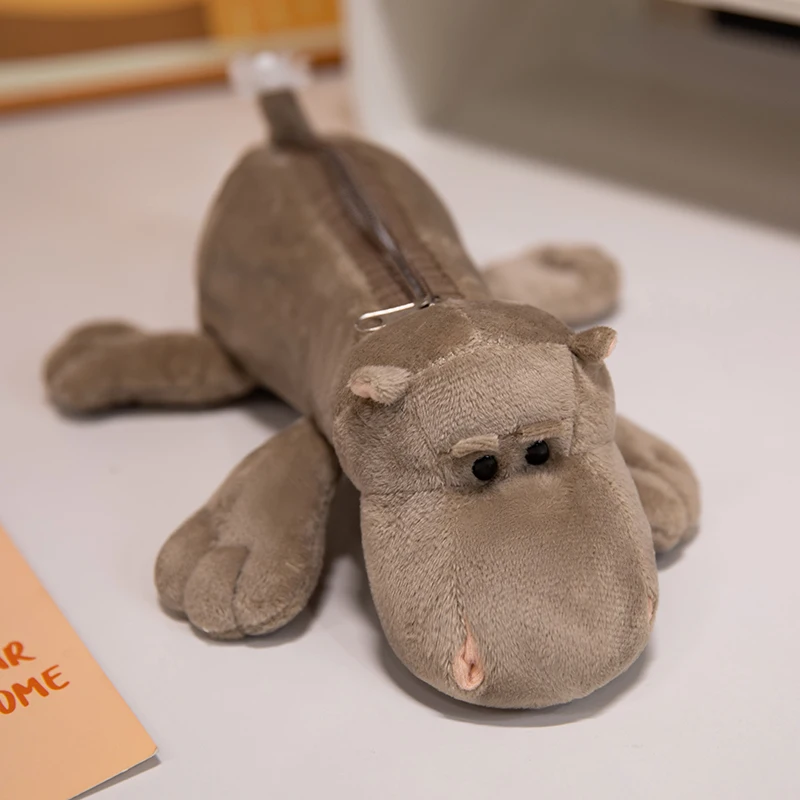 (estilo 8, 26 Cm) Estojo De Lápis De Pelúcia Com Desenho De Animal, Bolsa Grande Para Guardar Material Escolar Infantil
