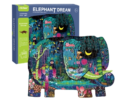 Puzzle  Elefante (Idade mínima: 5 anos - 280 peças)