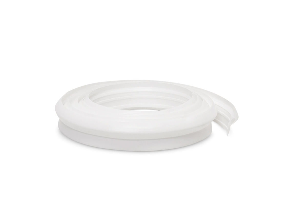 Vedante Para Parapeito De Janela Quest Pvc 25x17 Mm, Branco, 1 M