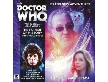 Livro doctor who: the fourth doctor adventures - 5.7 the pursuit of history de nicholas briggs,david warner (inglês)
