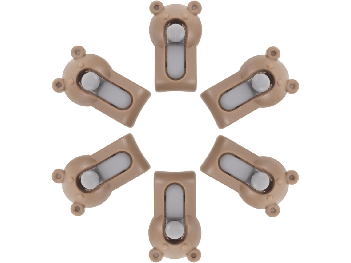 Conjunto De 6 Prendedores Lençol, Com Design Invisível E Antiderrapante, Para Manter A Colcha Alinhada Em Casa