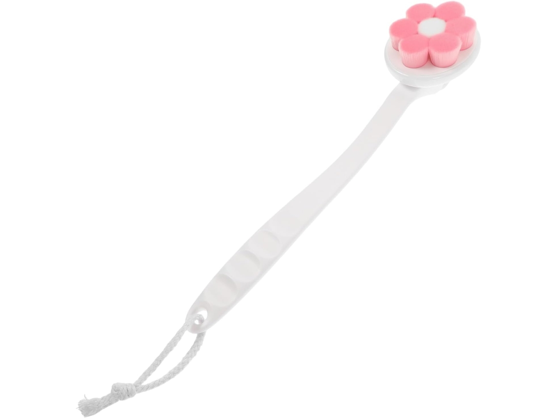 Escova De Banho Longa Hanabass Com Cabo, Escova Esfoliante Removível Para Limpeza, Acessório Feminino Com Cerdas