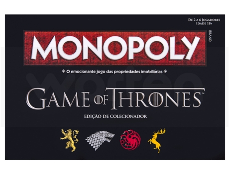 Jogo De Tabuleiro Monopoly Game Of Thrones Collector S Edition