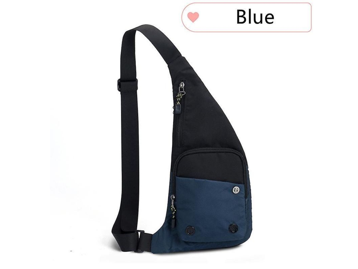 2026 Bolsa Bandolera Masculina Impermeável para Esportes e Camping (azul) S/MARCA