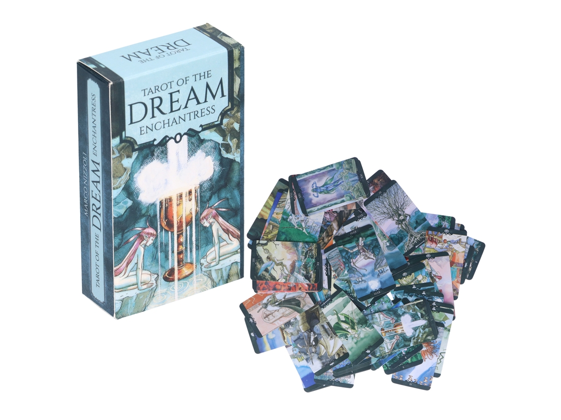 Ats baraja de Tarot Misteriosa para Adivinación Y Juego de Mesa Regalo Ideal para Fiesta Con Orientación Futura