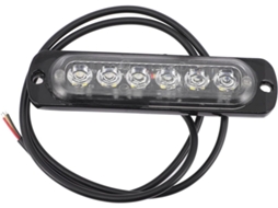 Luz Estroboscópica Cabilock Com 6 Leds, Farol Para Carro, Farol Giratório Para Caminhão, Luzes De Emergência Para