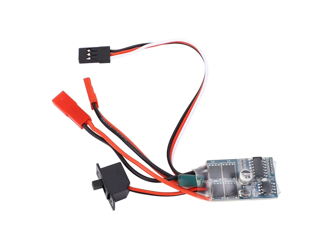 Mali controlador de Velocidade Eléctrico 35a Esc Brushless 4~8v para Motores 130 180 260 Carros Barcos Rc 1/16 1/18 1/24