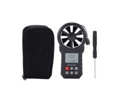 Anemômetro Portátil Ms6252a Medidor De Velocidade Do Vento Com Lcd E Material Abs Durável