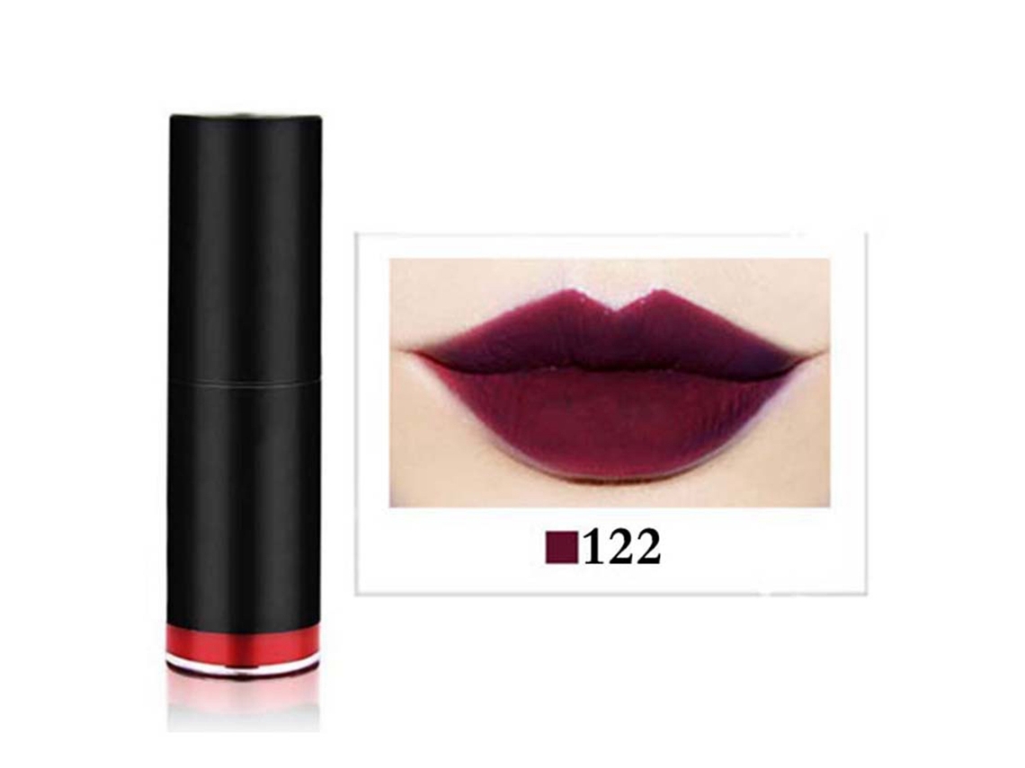 Lápiz Labial Impermeable De Larga Duración Mate Brillo Labial Herramienta De Maquillaje 122