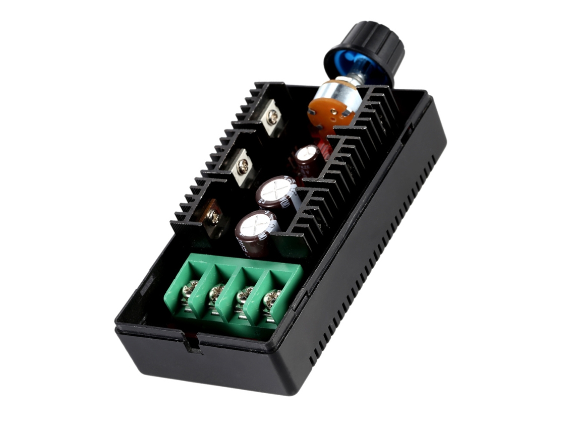 Controlador De Velocidad De Motor Dc Pwm Ajustable 10-50v/40a/2000w Para 12v 24v 36v 40v 50v Hho Rc