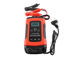 Lurelia Carregador De Bateria 12v 5a Lcd Chumbo-ácido Gel Para Carro E Moto