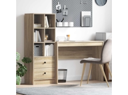 Vidaxl Mesa Carvalho Sonoma 145,5 X 40 X 127 Cm 2 Unid.