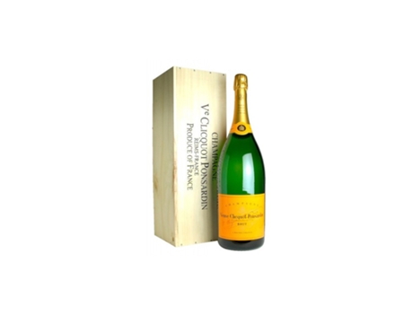 Espumante Veuve Clicquot Brut Mathusalem 6L Caja de Madera MAISON VEUVE CLICQUOT