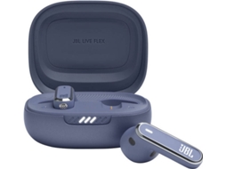 Auriculares Bluetooth True Wireless JBL Live Flex (In Ear - Microfone - Azul)