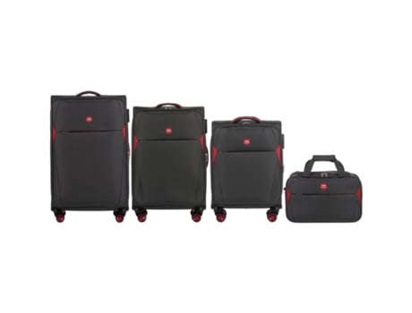 Conjunto De Bagagem Wings Dipper De 3 Peças Bolsa De Viagem Cinza