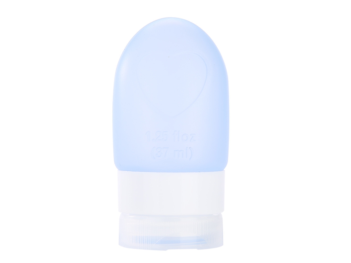 Garrafinha Portátil De Silicone Com Armazenamento E Pressão