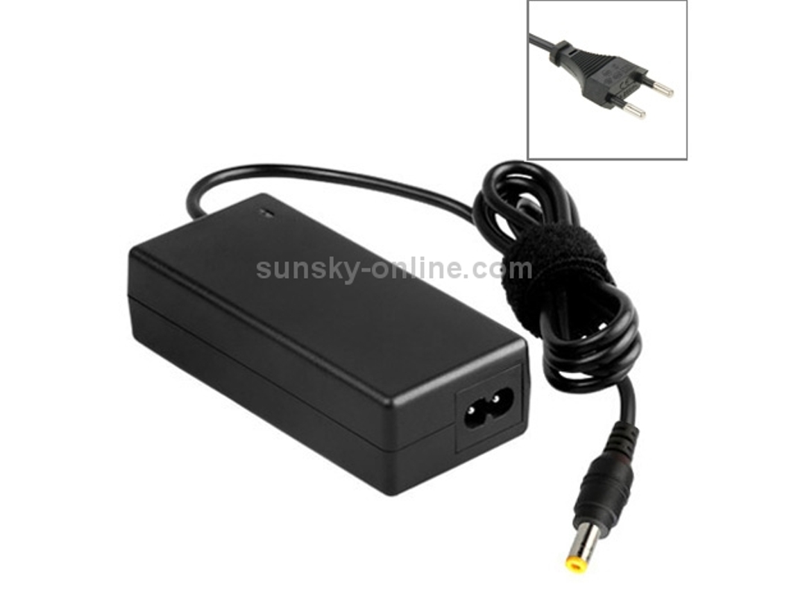 Adaptador De Corrente Ac Eu 19v 3.42a 65w Para Portátil Toshiba, Ponta De Saída: 5.5x2.5mm.