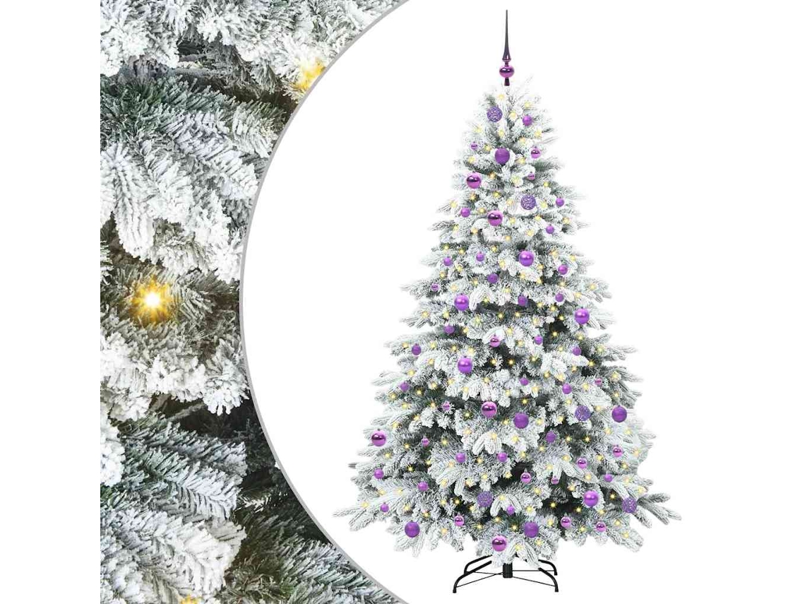 Decoração De Natal Vidaxl Verde Plástico (180 Cm)