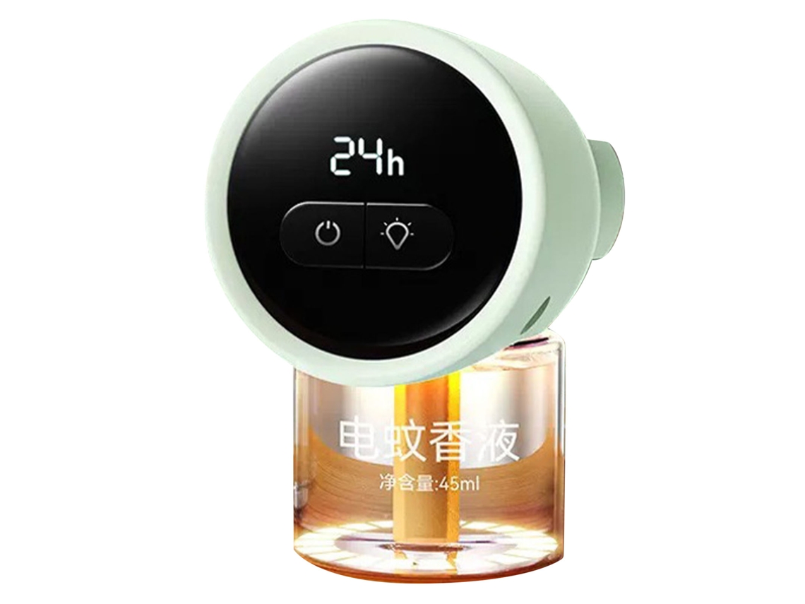 Repelente de Moscas Elétrico Plug in Inteligente Timer Odorless Material Abs Casa Escritório | S/MARCA