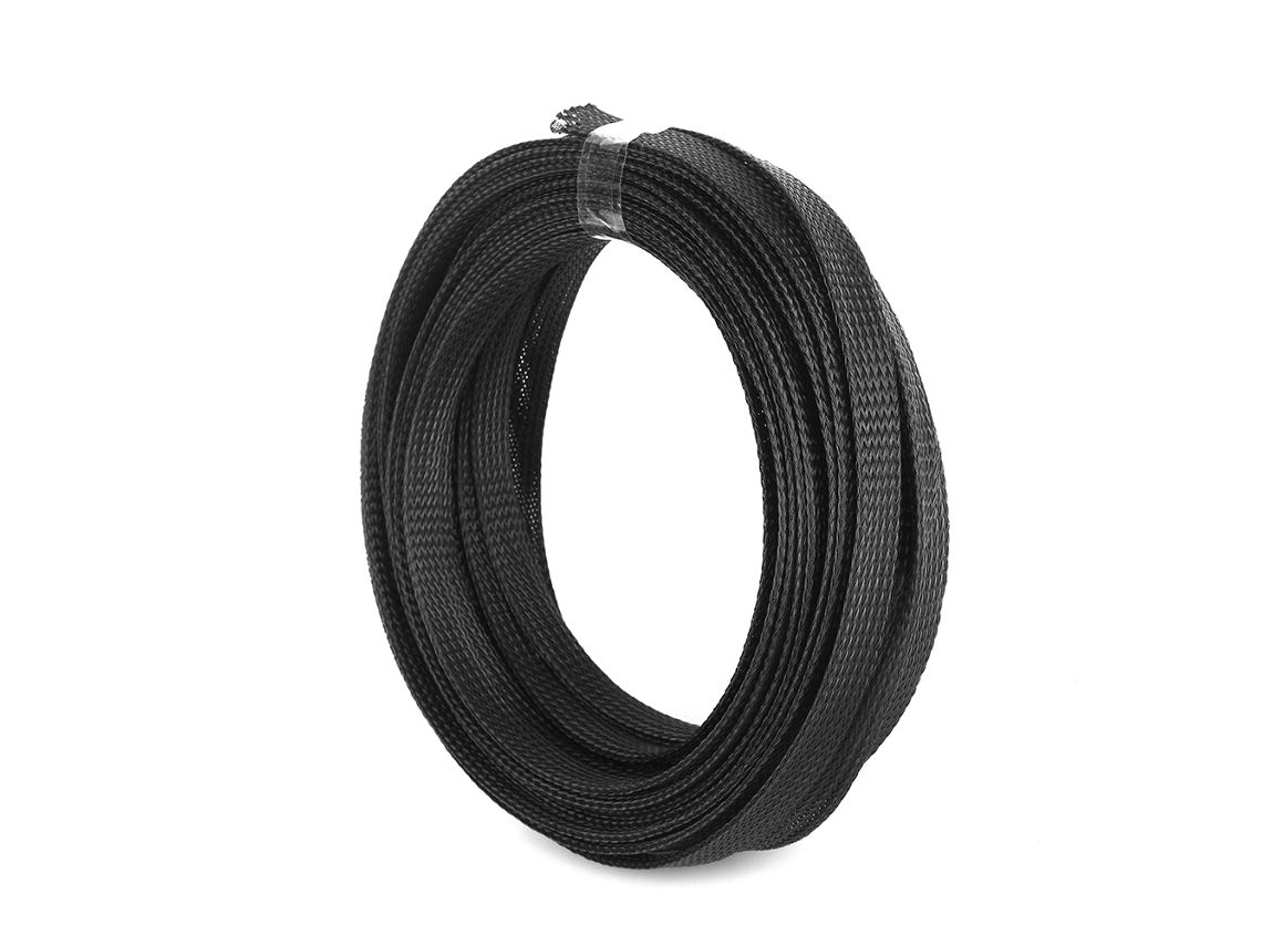 Laxiscreed Mangueira Expansível Preta De Fibra Pet 10mm, Alta Densidade, 5 Metros De Comprimento