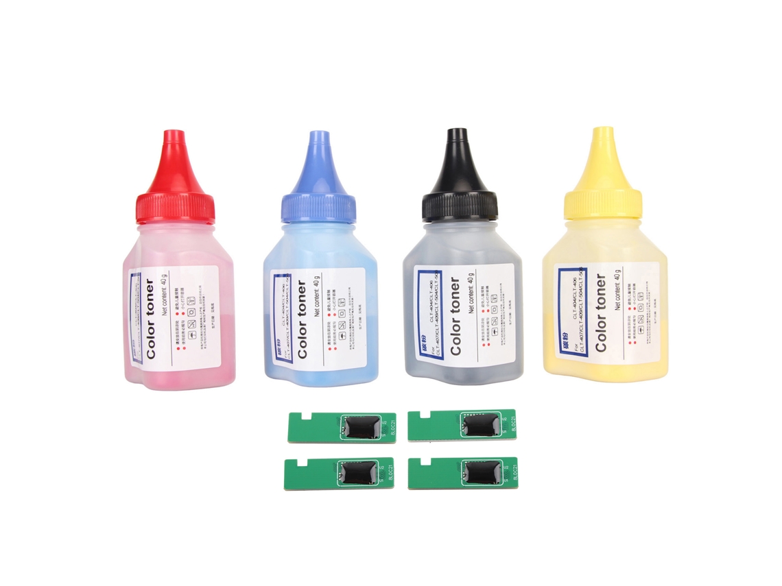 Pó de Recarga de Toner 4 Cores para Impressoras W2090a 119ak W2091a 119ac W2092a 119ay W2093a 119am