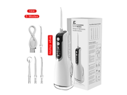 Jato de Limpeza Elétrica Portátil L12 Branco com 4 Bicos ZSANFS