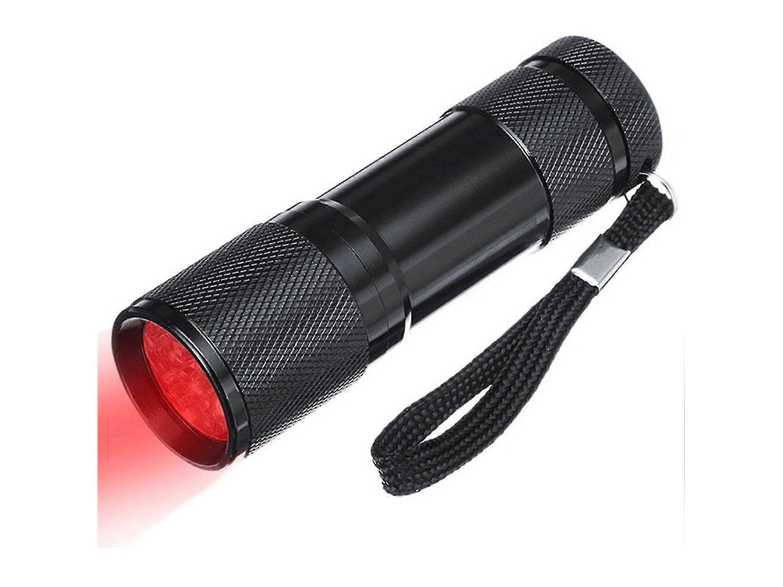 Lanterna Led Vermelha Portátil