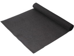 Tapete Antiderrapante Grande Em Pvc Preto Para Carro E Casa.