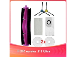 Acessórios Para Aspirador Robô J12 Ultra, Kit De Reposição Para Aspirador Robô Brilvibera