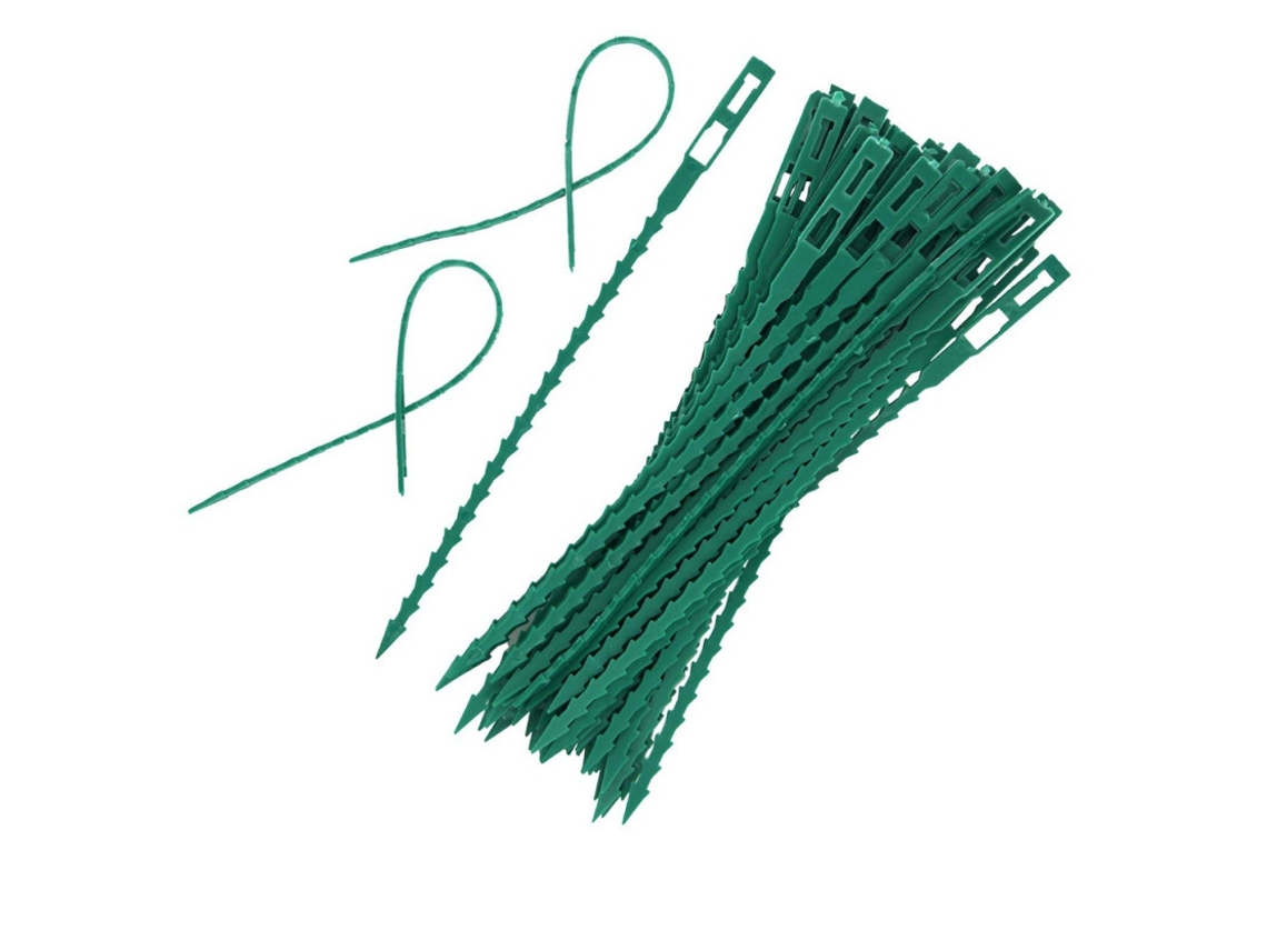 100 abraçadeiras de nylon pretas, 300 mm x 3,6 mm AQUAFORGE