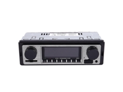Rádio Automotivo Vintage Bluetooth Mp3 Player Estéreo Usb Aux Áudio Estéreo Clássico Para Carro Brilvibera
