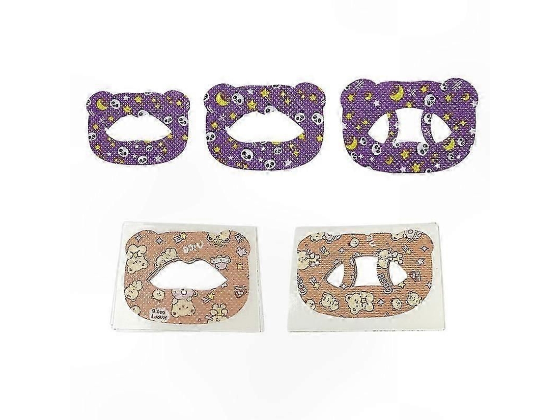 Kit com 30 Fitas Adesivas Infantis para Auxiliar no Sono, Melhorando a Respiração e Reduzindo o Ronco Durante o Descanso. TAISHENGDA