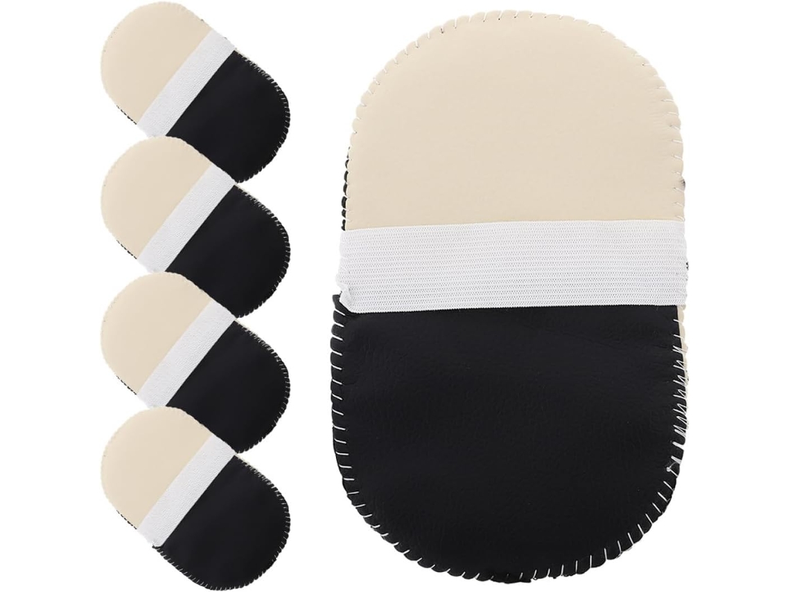 Conjunto de 5 Luvas Lã para Limpeza Calçados. e Cuidado Eficientes Sapatos Botas. Polimento CHABERLU