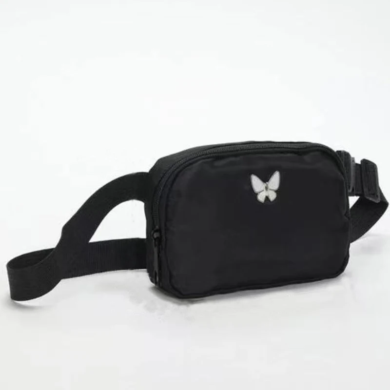 (preta) Bolsa Transversal Elegante E Compacta Em Formato De Borboleta Com Alça De Ombro Larga E Ajustável.