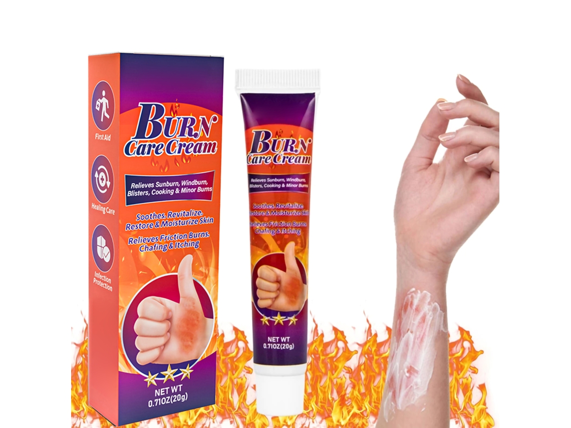 Creme Para Queimaduras Alivia Dor E Previne Cicatrizes
