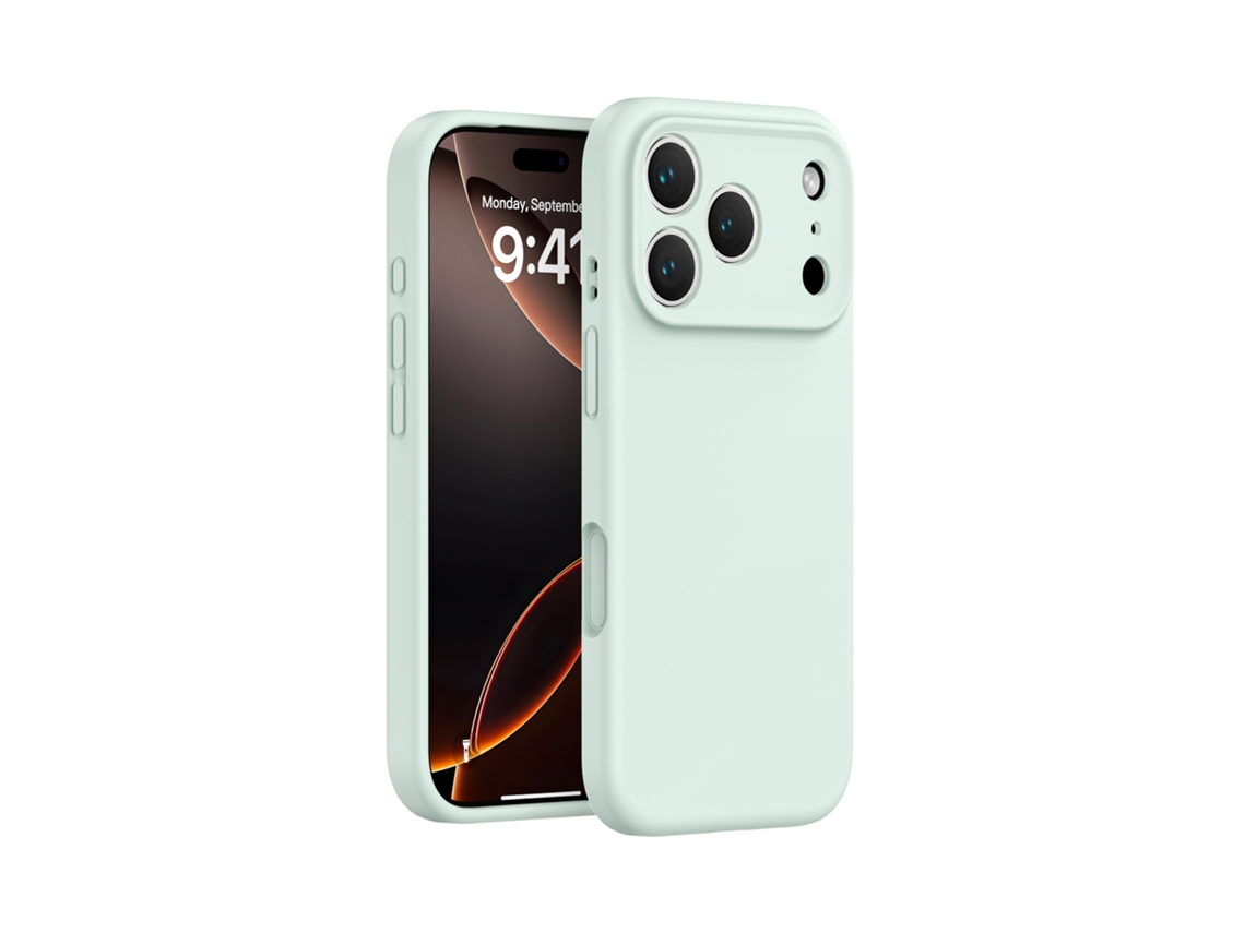 (verde Claro, Iphone 16) Capa De Silicone Líquido Para Iphone, Cobertura Total Sem Folgas, Proteção De Botão Em Peça Única.