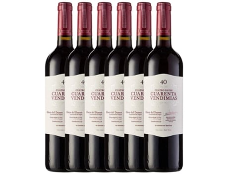 Vinho CUATRO RAYAS Cuatro Rayas Cuarenta Vendimias Tempranillo Ribera Del Duero Crianza (0.75 L - 6 unidades)