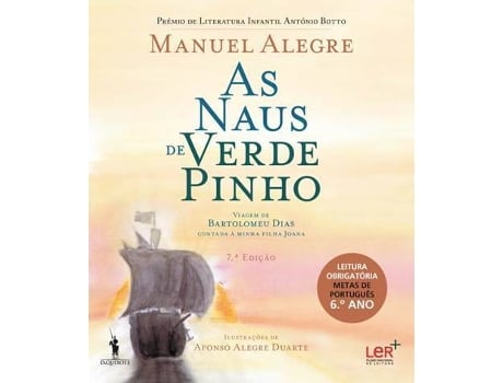 Livro As Naus de Verde Pinho de Manuel Alegre (Português - 2014)