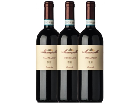 Vinho MONSUPELLO Monsupello Bonarda Ferma Calcababio Croatina Oltrepò Pavese (0.75 L - 3 unidades)
