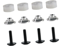 Universals - Kit De Reparo De Viseira De Hóquei No Gelo Em Metal Reforçado Para Instalação Rápida E Durabilidade, Kit